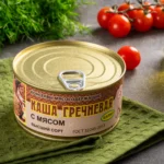 Каша гречневая с кониной
