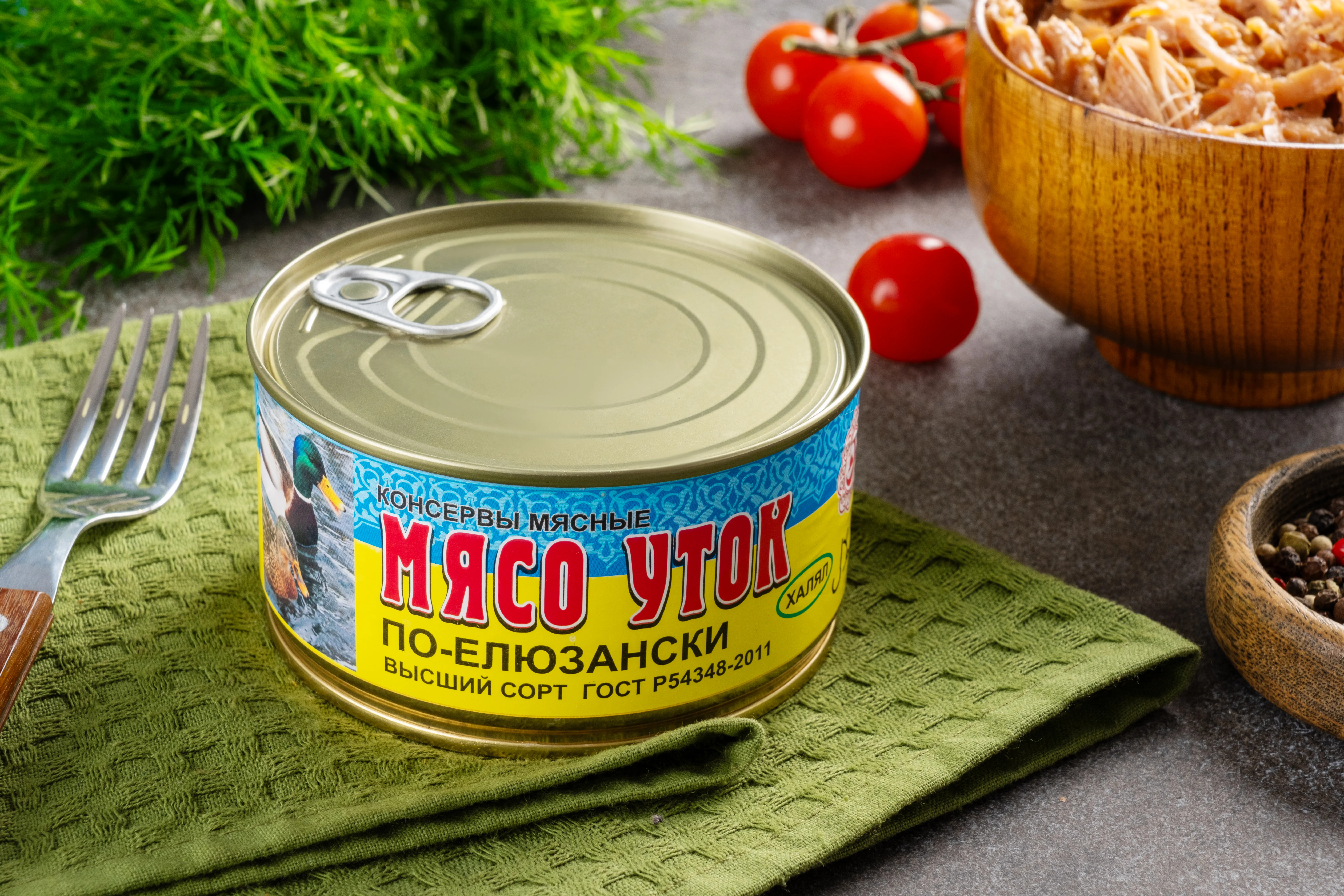 103 Мясо уток в собственном соку в/c — изображение 1