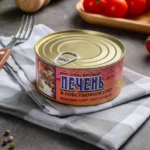 Печень конская в собственном соку